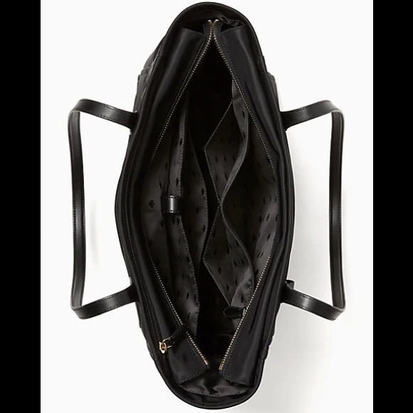 ♠️ kate spade ♠️ Chelsea Tricolor Large Nylon Tote Bag, Pink Multi - Picture 4 of 10